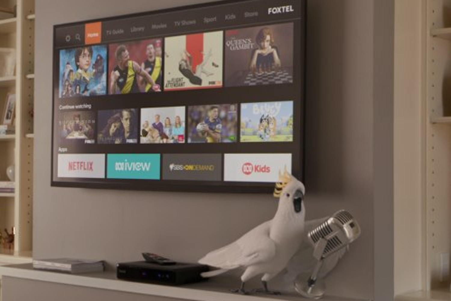 Foxtel hero banner