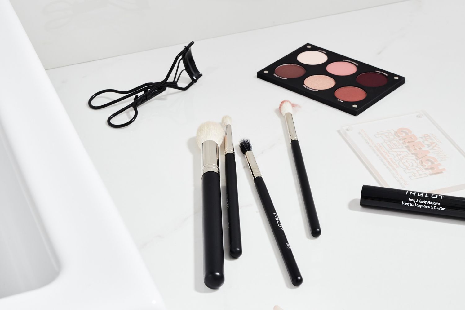 Inglot Cosmetics hero banner