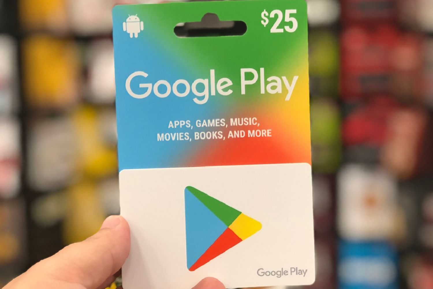 Google Play Gift Cards hero banner