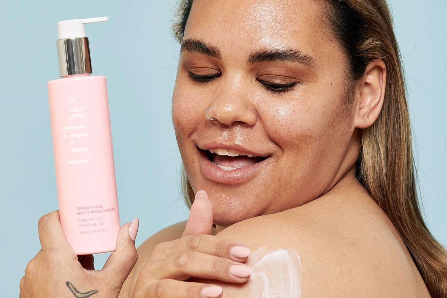 Tribe Skincare hero banner